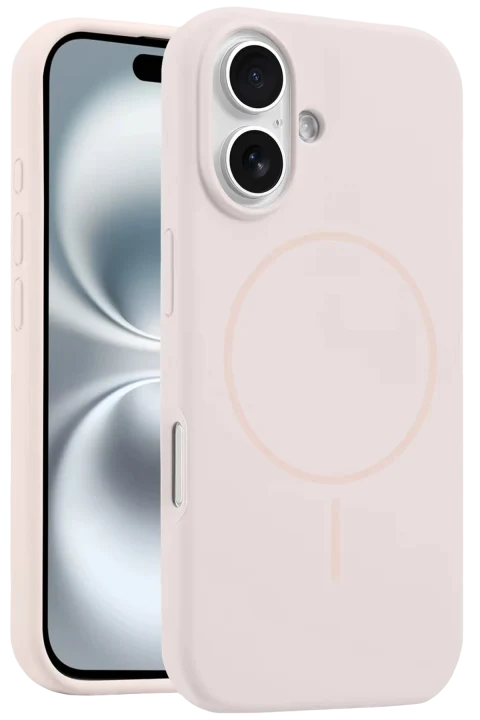 Joko Apple iPhone 16 Plus Kılıf Jully Magsafe Kapak - Pudra
