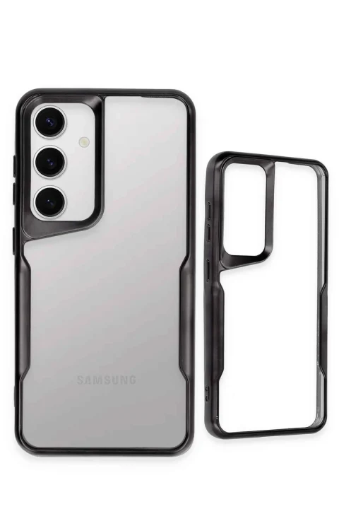 uryport Samsung Galaxy A16 5G Kılıf Boyi Silikon Kapak - Titan Gri