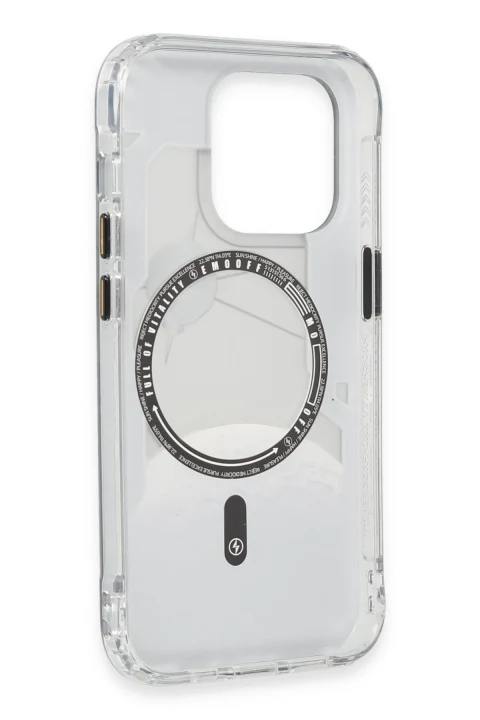 Keep Off Apple iPhone 14 Pro Max Kılıf Clone Space Magsafe Kapak - Clone - 5