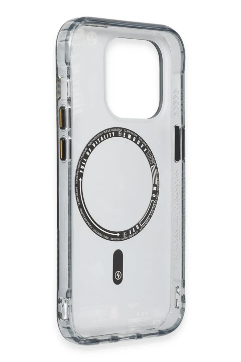 Keep Off Apple iPhone 14 Pro Max Kılıf Clone Space Magsafe Kapak - Clone - 3