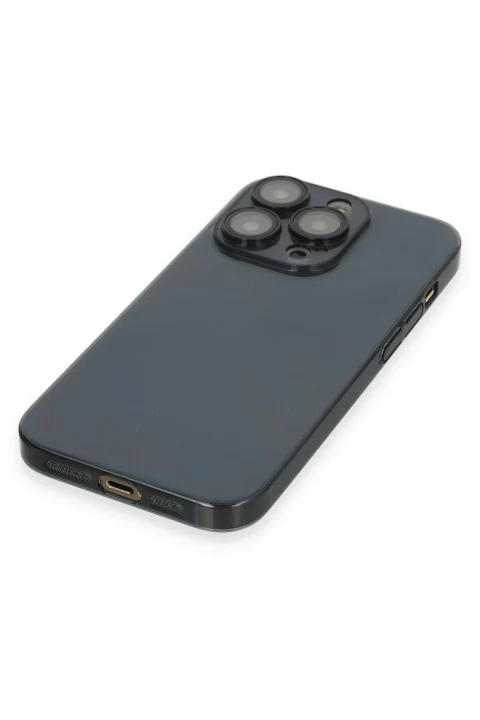 uryport Apple iPhone 14 Pro Max Kılıf Armada Lensli Kapak - Lacivert