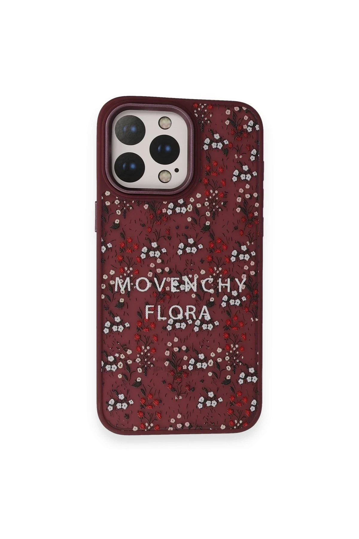 Movenchy Apple iPhone 15 Pro Terra Desenli Kapak - Pembe - 1