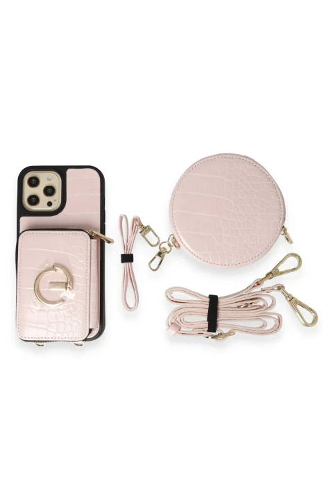 Joko Apple iPhone 14 Pro Kılıf Ermes Kapak - Pembe