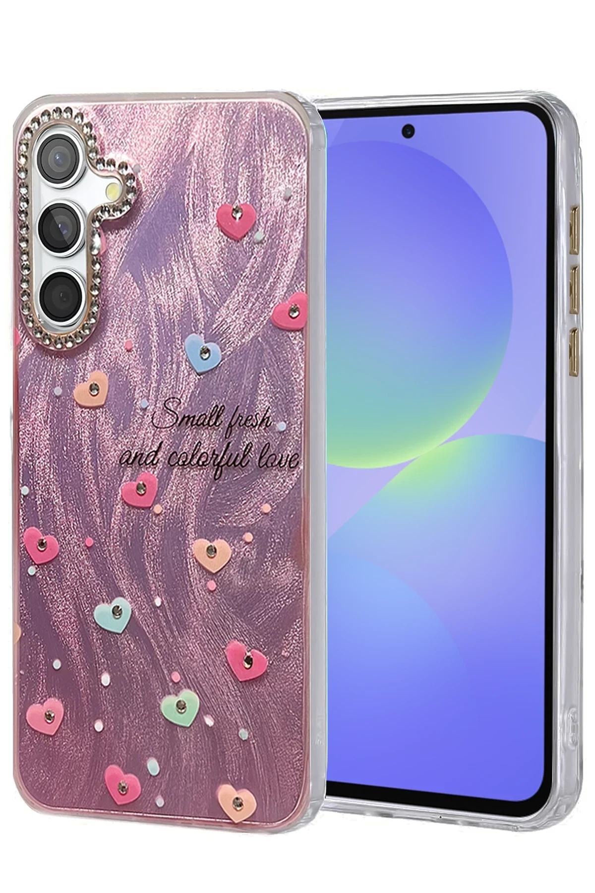 uryport Samsung Galaxy A36 Kılıf Blade Aynalı Desenli Kapak - Desen 8