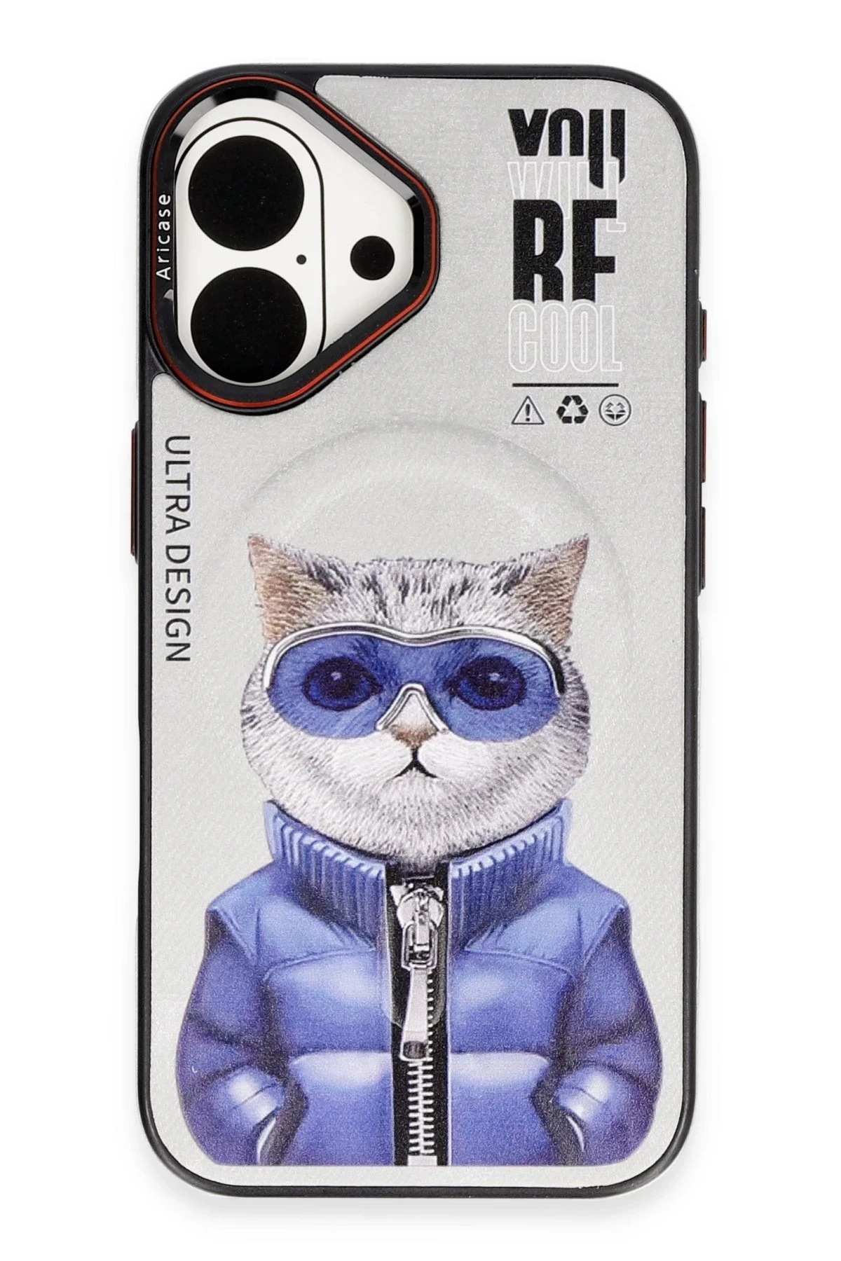 Joko Apple iPhone 16 Fun Magsafe Kapak - Titan Gri-2
