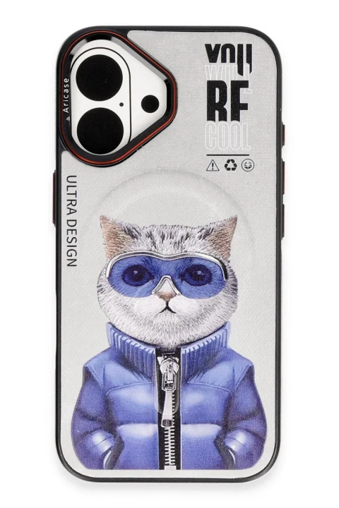 Joko Apple iPhone 16 Fun Magsafe Kapak - Titan Gri-2