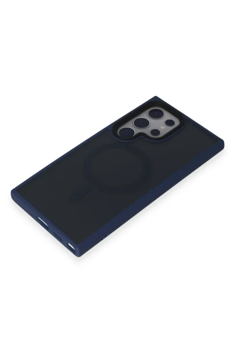 uryport Samsung Galaxy S24 Ultra Kılıf Trex Magneticsafe Kapak - Lacivert