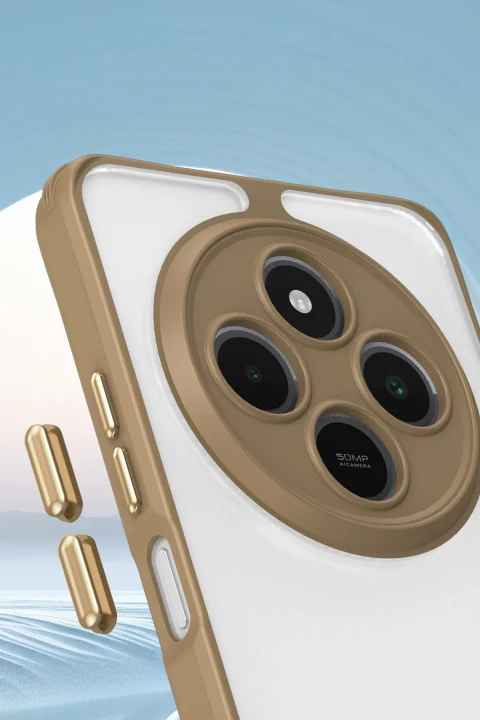 uryport Xiaomi Redmi 14C Kılıf Penta Silikon Kılıf - Titan Gri