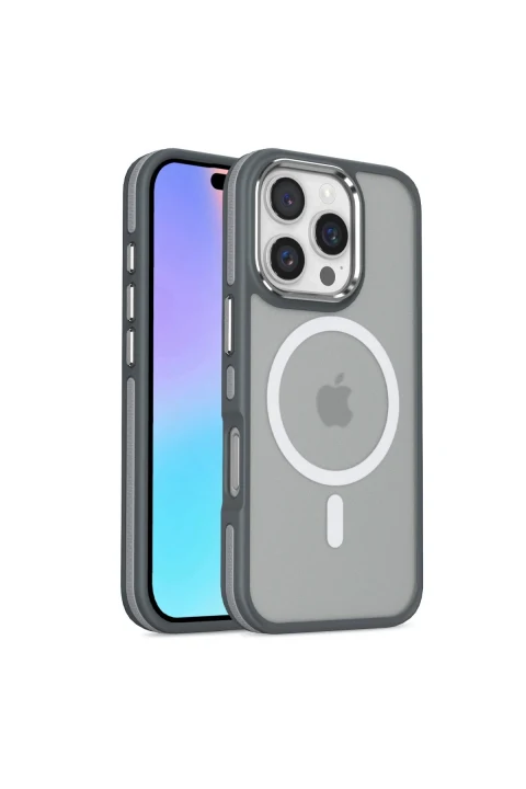 Joko Apple iPhone 16 Pro Winner Magsafe Kapak - Gri