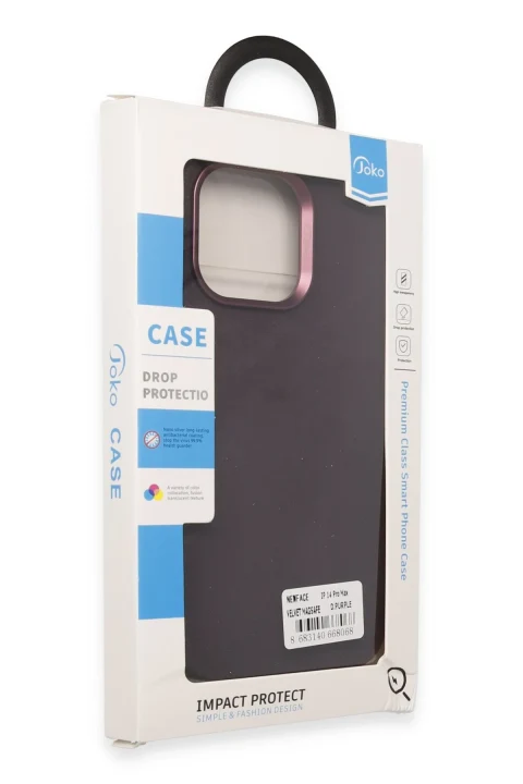 Joko Apple iPhone 15 Kılıf Velvet Magsafe Kapak - Lacivert