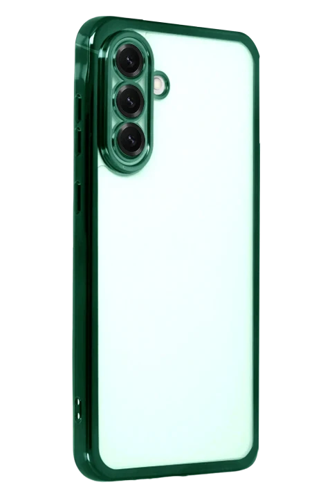 uryport Samsung Galaxy A17 5G Razer Lensli Silikon - Yeşil