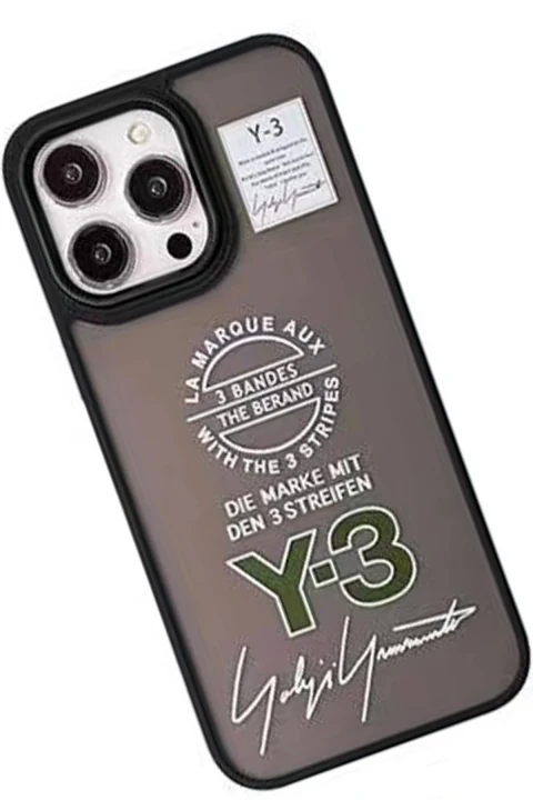 Movenchy Apple iPhone 15 Pro Terra Desenli Kapak - Siyah - 1