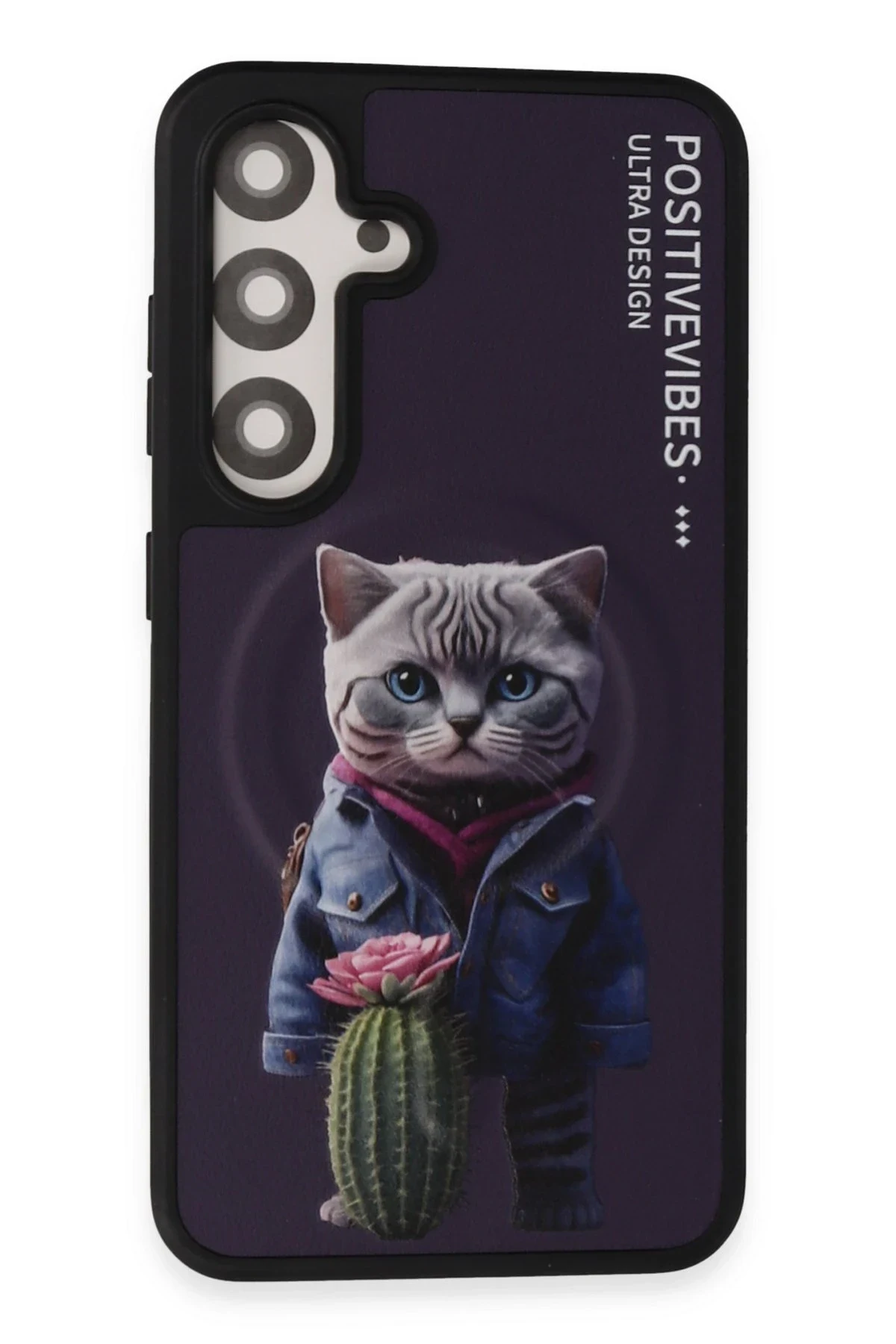 Joko Samsung Galaxy S23 Fun Magsafe Kapak - Derin Mor