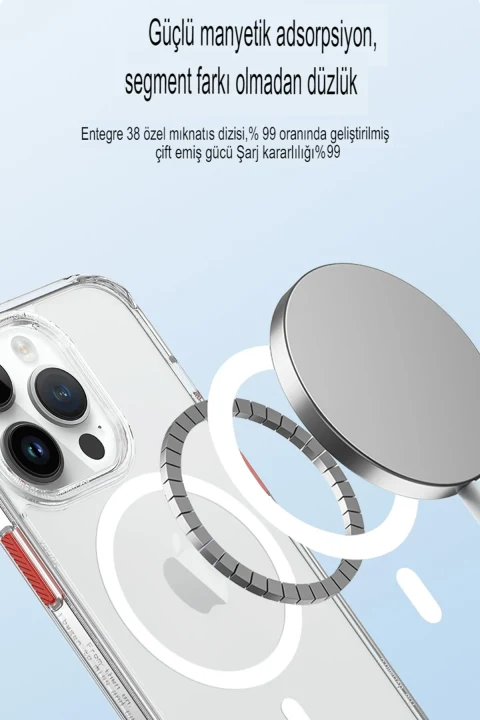 Joko Apple iPhone 14 Pro Max Kılıf Ramos Magsafe Kapak - Siyah