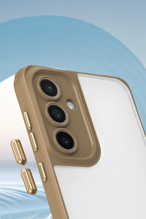 uryport Samsung Galaxy A55 5G Kılıf Penta Silikon Kılıf - Şeffaf