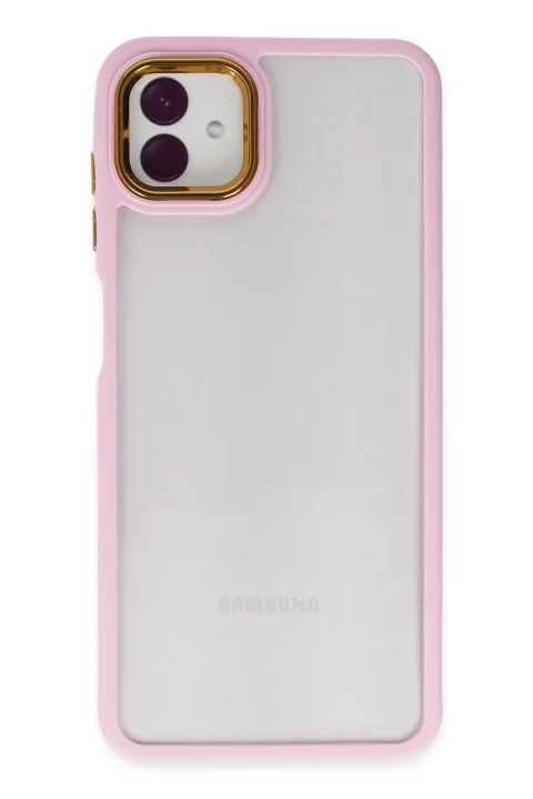 uryport Samsung Galaxy A04 Kılıf Dora Kapak - Pudra