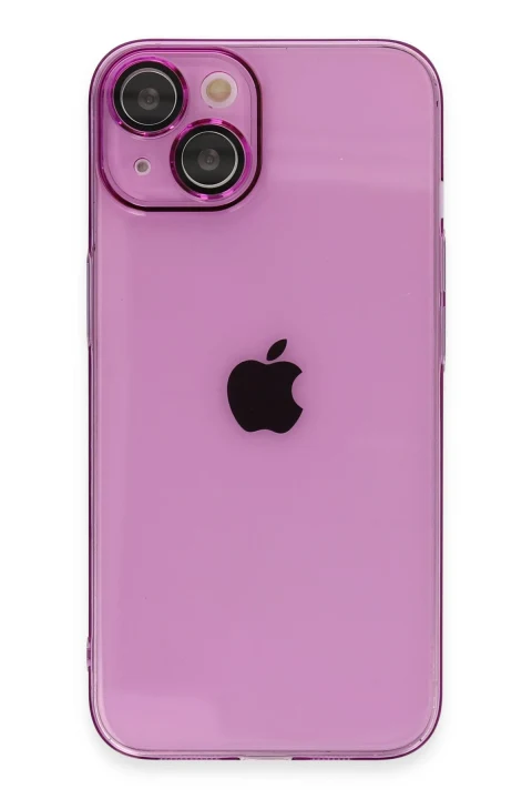 uryport Apple iPhone 14 Kılıf Armada Lensli Kapak - Lila