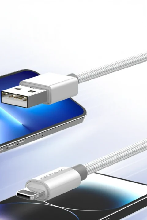 Konfulon DC79 1M 3A USB to Lightning Hızlı Şarj Kablo - Beyaz