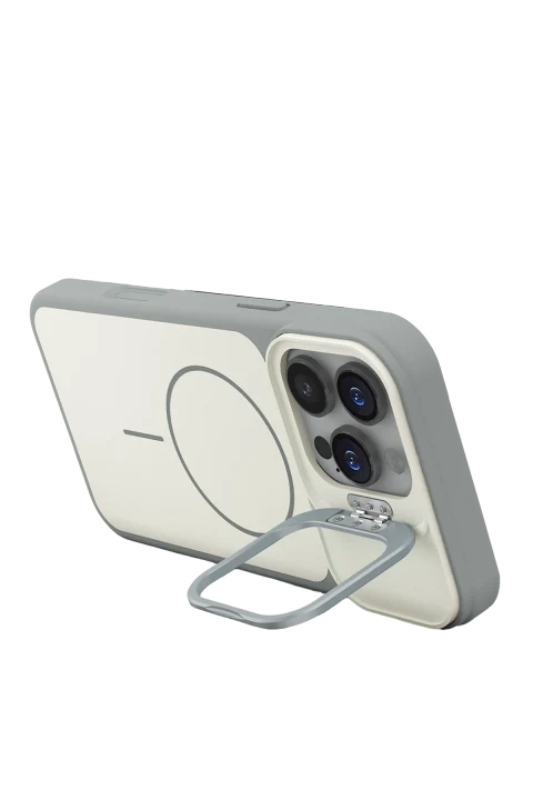 Joko Apple iPhone 16 Pro Max Pale Magsafe Standlı Kapak - Beyaz