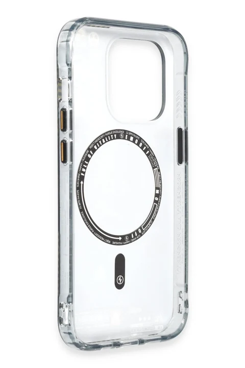 Keep Off Apple iPhone 14 Pro Max Kılıf Clone Space Magsafe Kapak - Clone - 12