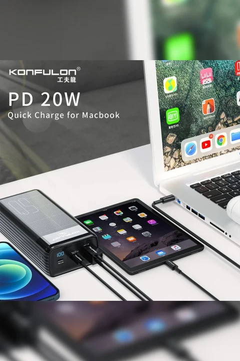 Konfulon A24Q Powerbank 50.000 mAh