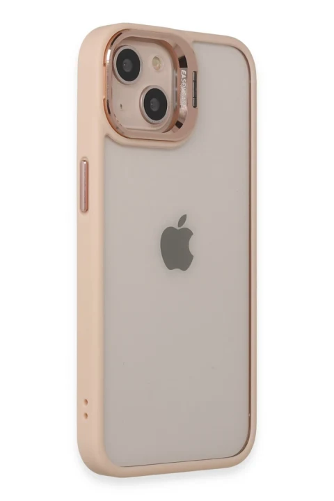 Joko Apple iPhone 15 Kılıf Roblox Lens Standlı Kapak - Pudra