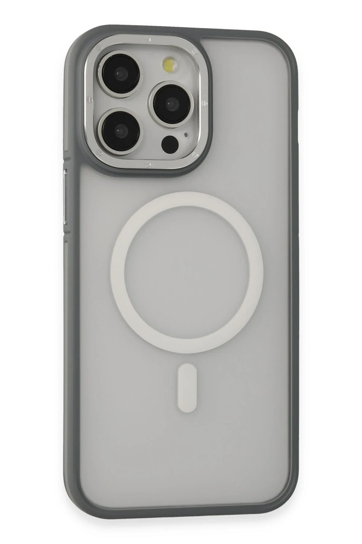 Joko Apple iPhone 14 Pro Max Kılıf Rocky Magsafe Kapak - Gümüş
