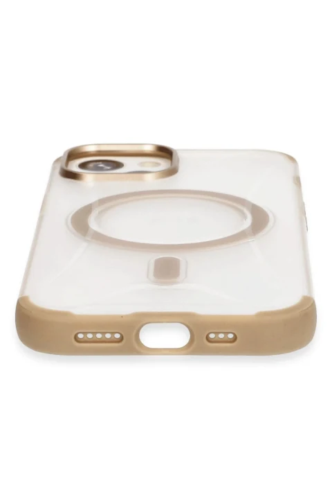 Joko Apple iPhone 14 Hilton Magsafe Kapak - Gold
