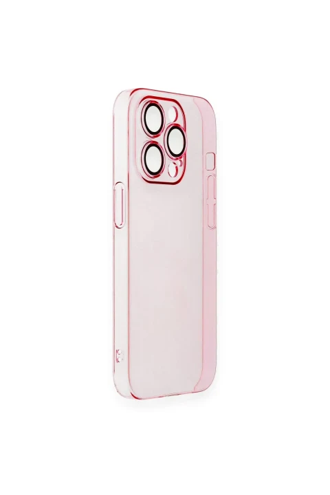 uryport Apple iPhone 14 Pro Max Kılıf Armada Lensli Kapak - Rose Gold