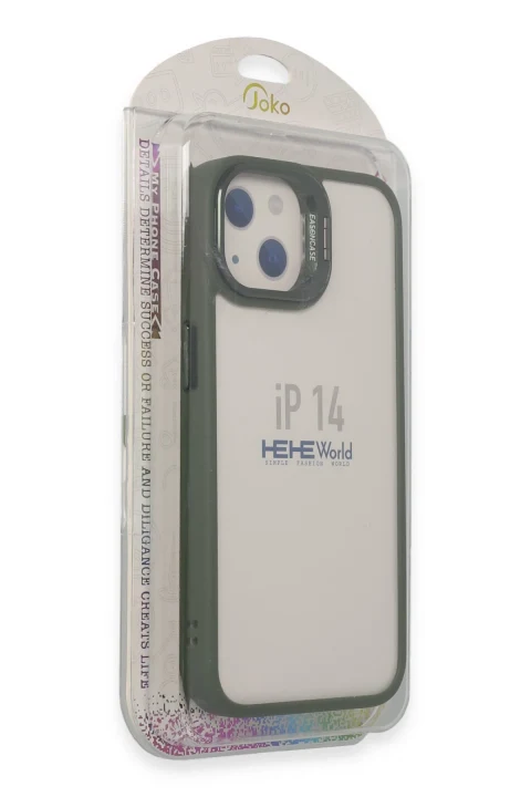 Joko Apple iPhone 14 Kılıf Roblox Lens Standlı Kapak - Pudra