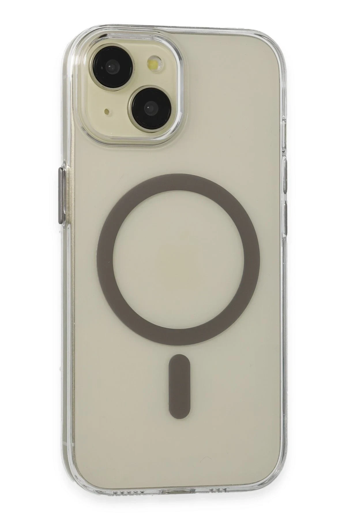 Joko Apple iPhone 15 Bubble Magsafe Kapak - Titan Gri