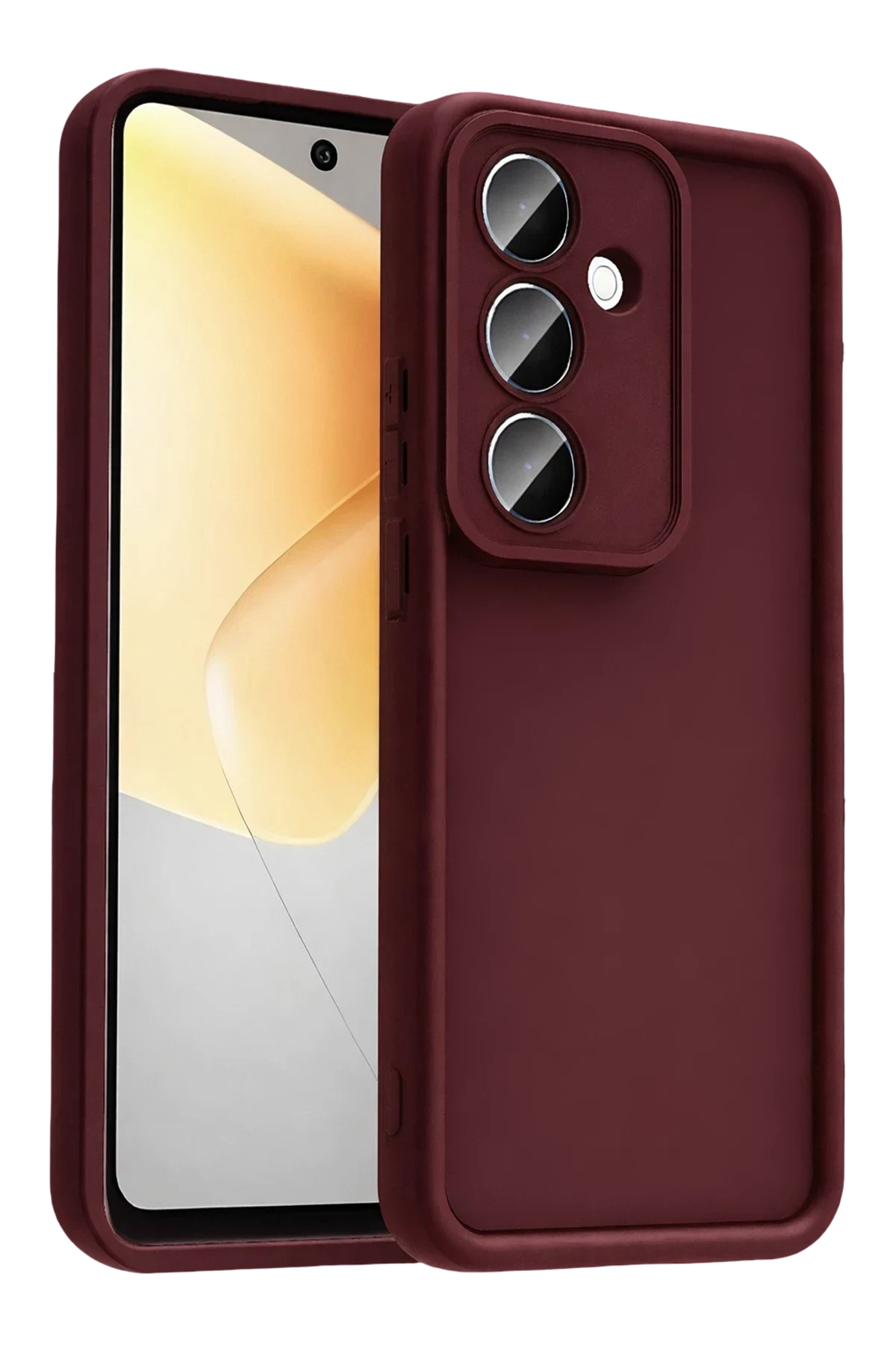 uryport Samsung Galaxy A37 5G Viera Silikon - Bordo