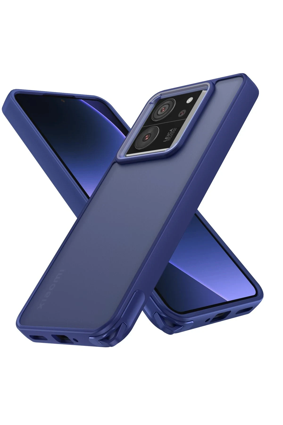 uryport Xiaomi Mi 13T Kılıf Elegant Kapak - Lacivert