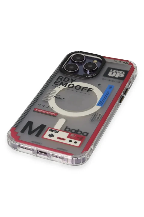 Keep Off Apple iPhone 14 Pro Max Kılıf Clone Space Magsafe Kapak - Clone - 15
