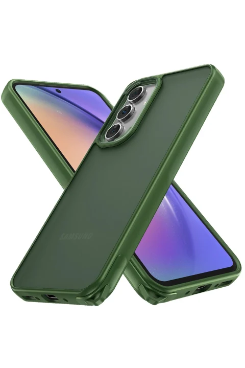 uryport Samsung Galaxy A14 4G Kılıf Elegant Kapak - Yeşil