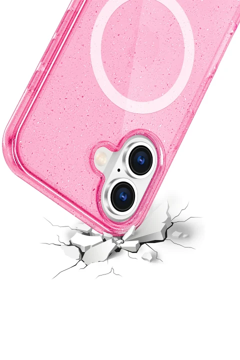 Joko Apple iPhone 16 Star Magsafe Kapak - Pembe