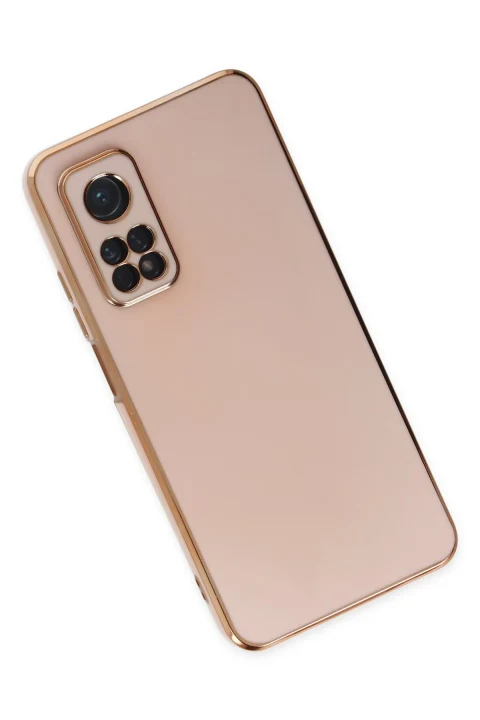 uryport Xiaomi Mi 10T Kılıf Volet Silikon - Pembe