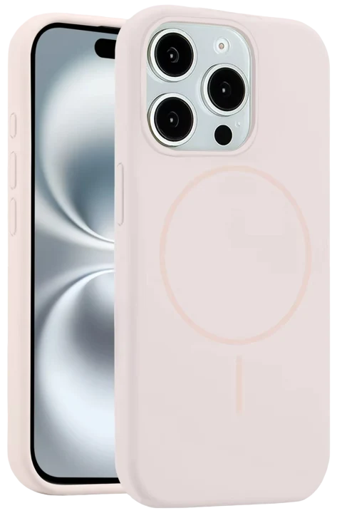 Joko Apple iPhone 14 Pro Max Kılıf Jully Magsafe Kapak - Pudra