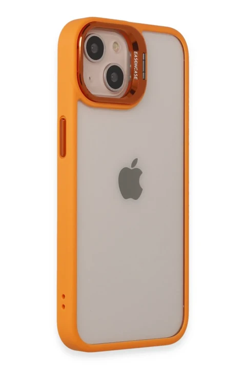 Joko Apple iPhone 15 Kılıf Roblox Lens Standlı Kapak - Turuncu