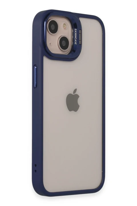 Joko Apple iPhone 15 Kılıf Roblox Lens Standlı Kapak - Lacivert