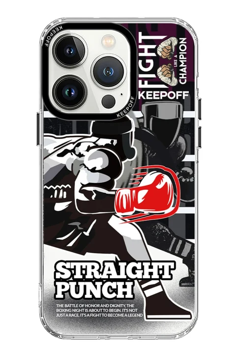 Keep Off Apple iPhone 15 Pro Max Arena Fighting Magsafe Kapak - Duel