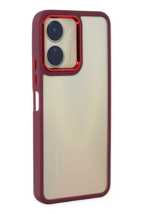 uryport Vivo Y16 Kılıf Dora Kapak - Kırmızı