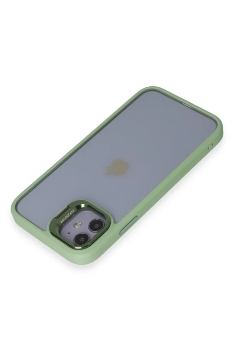 Joko Apple iPhone 11 Kılıf Roblox Lens Standlı Kapak - Yeşil