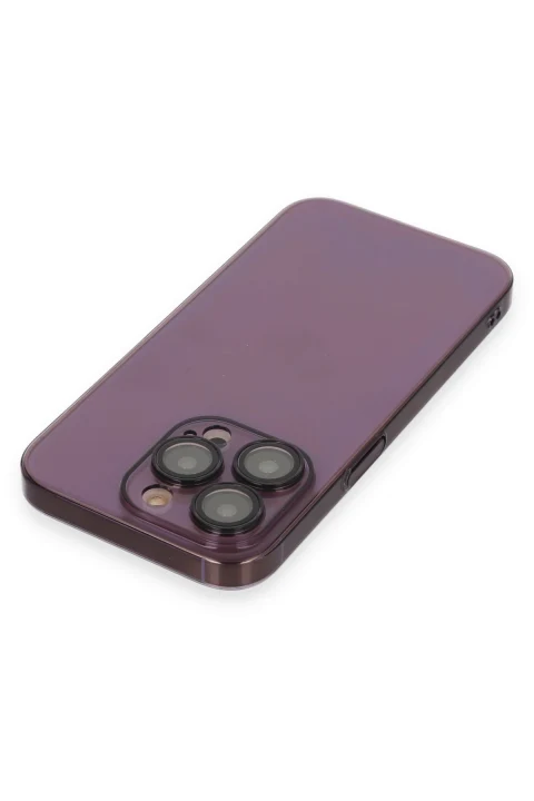 uryport Apple iPhone 13 Pro Kılıf Armada Lensli Kapak - Derin Mor