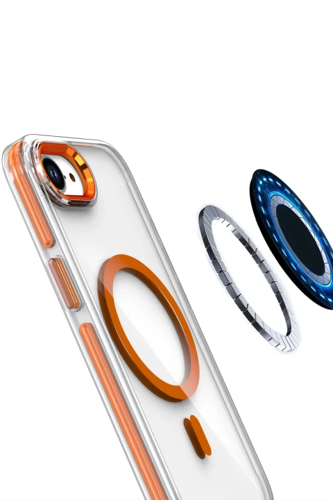 Joko Apple iPhone 16E Bella Magsafe Kapak - Gri