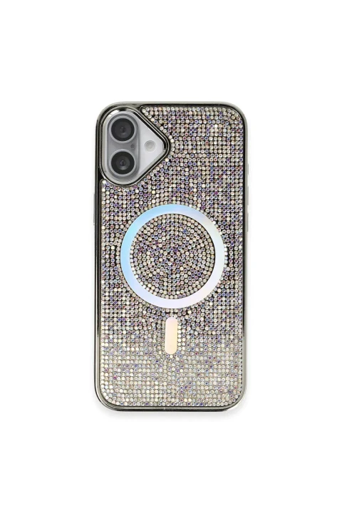 Joko Apple iPhone 16 Plus Kılıf Helen Magsafe Kapak - Rainbow