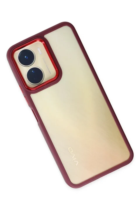 uryport Vivo Y16 Kılıf Dora Kapak - Kırmızı