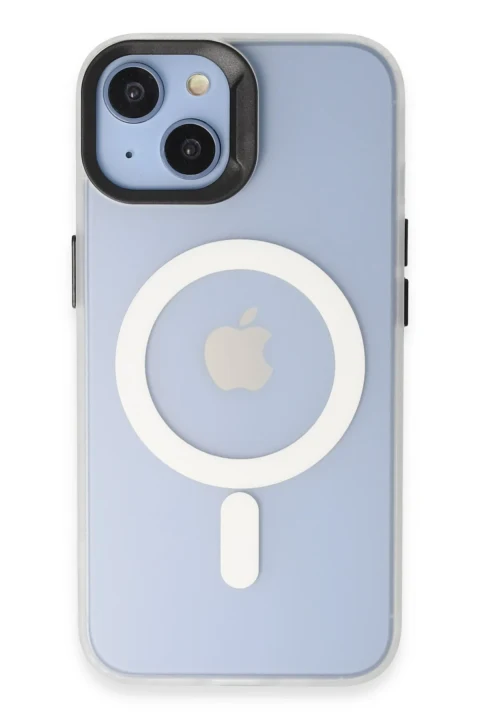 Joko Apple iPhone 14 Kılıf Mateks Magsafe Kapak - Beyaz