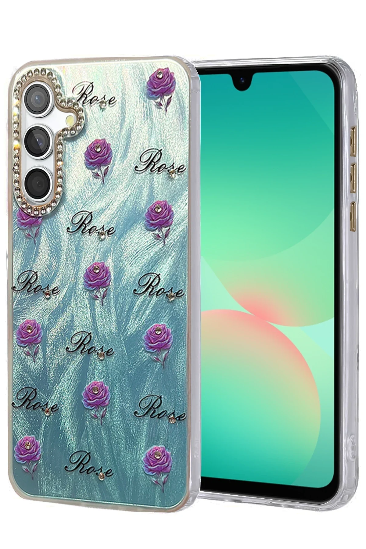 uryport Samsung Galaxy A26 Kılıf Blade Aynalı Desenli Kapak - Desen 9