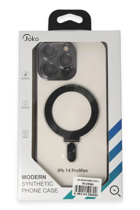 Joko Apple iPhone 14 Pro Max Era Magsafe Standlı Kapak - Derin Mor